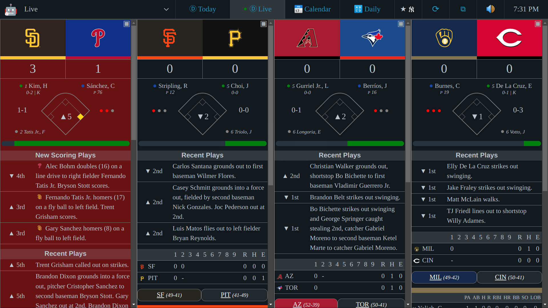 watchbot mlb screenhot
